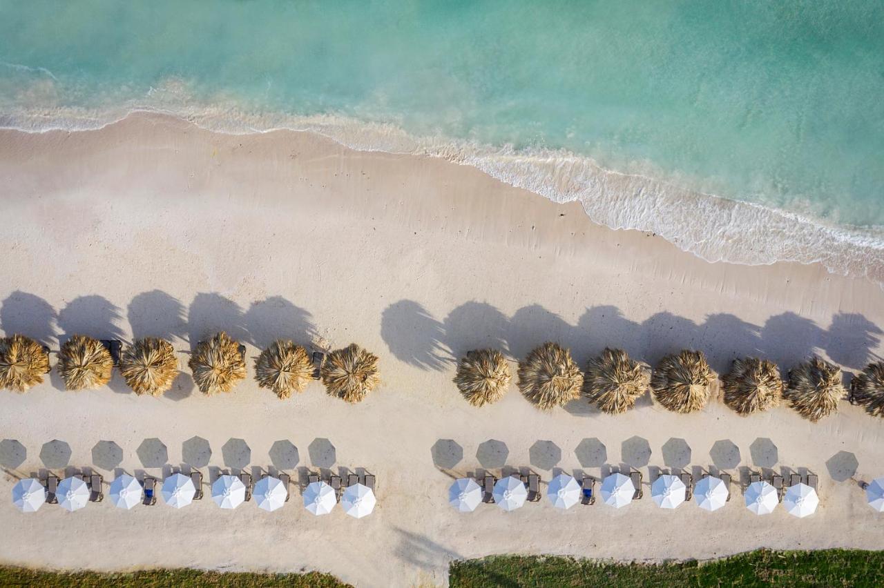 מלון Spring Rises Ocean Eden Bay (Adults Only) מראה חיצוני תמונה Aerial view of the beach at Atlantis Paradise Island
