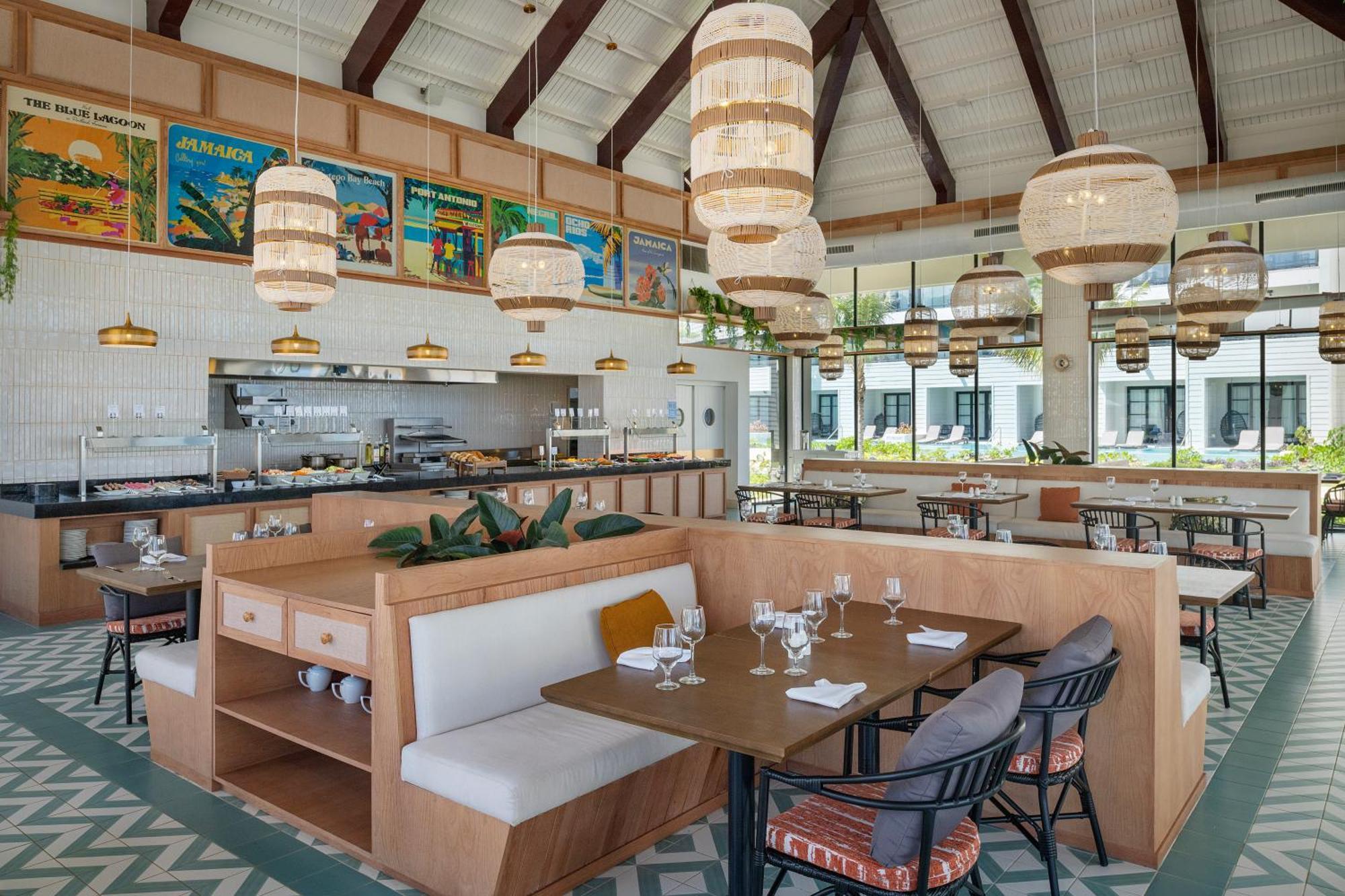 מלון Spring Rises Ocean Eden Bay (Adults Only) מראה חיצוני תמונה The interior of the restaurant